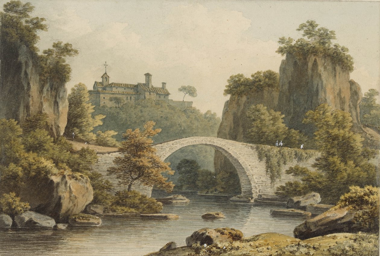 Vue de Civita Castellana - John Warwick Smith