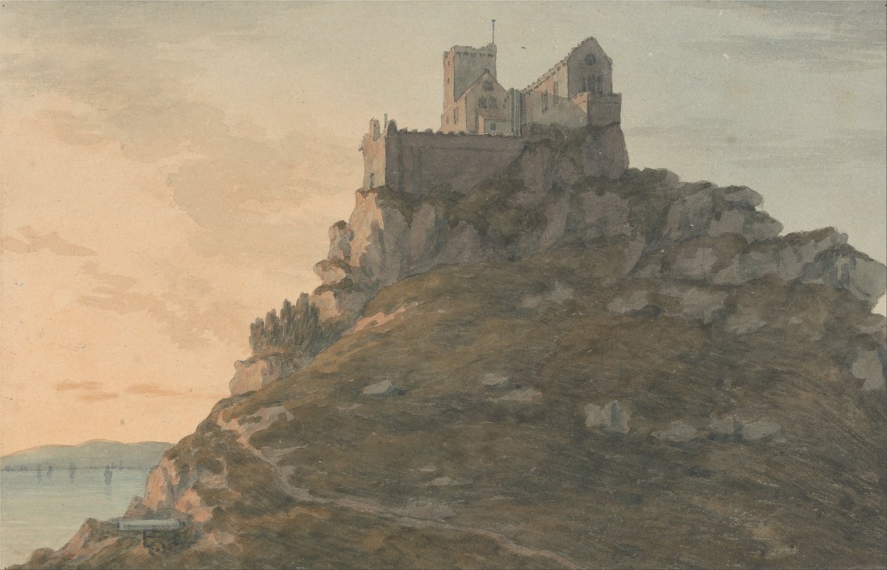 Mont Saint-Michel, Cornouailles - John Warwick Smith