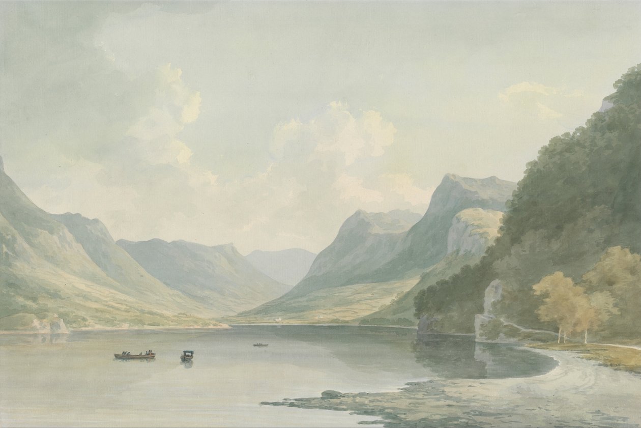 Ullswater, en direction de Patterdale - John Warwick Smith