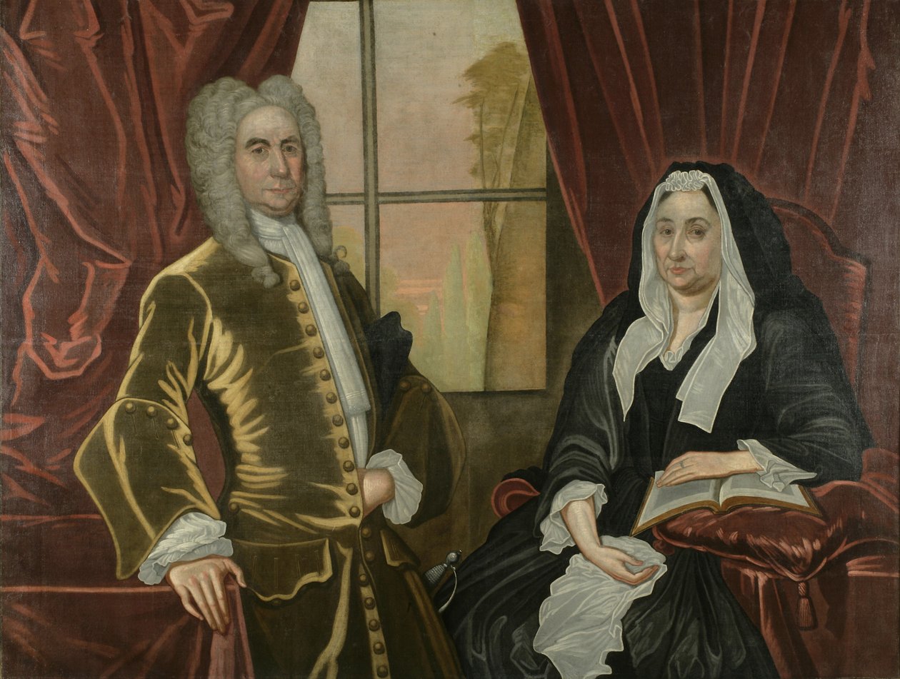 Capitaine et Mme Johannes Schuyler, vers 1725-35 - John Watson