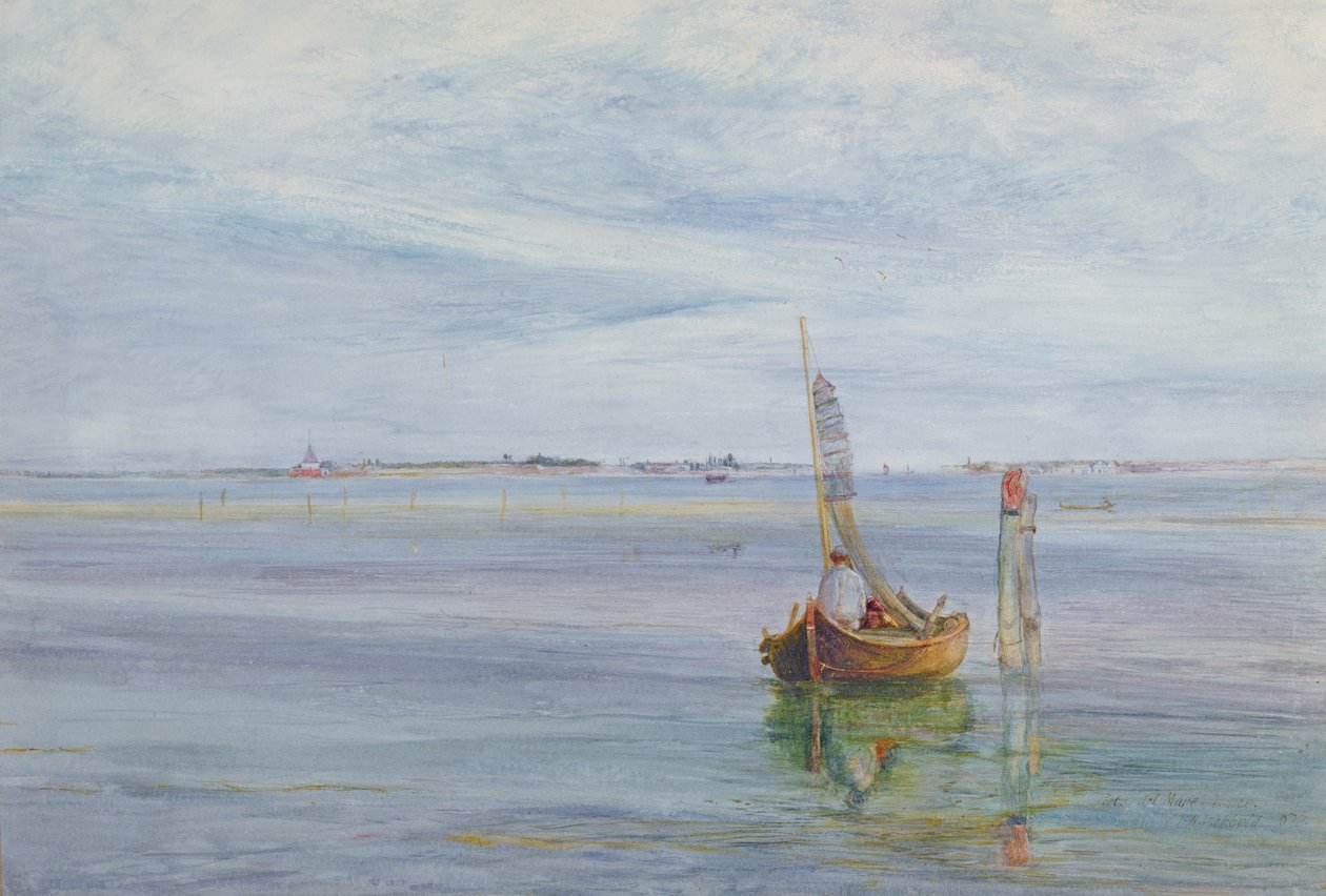 Porte de la mer, Venise, 1873 - John William Inchbold