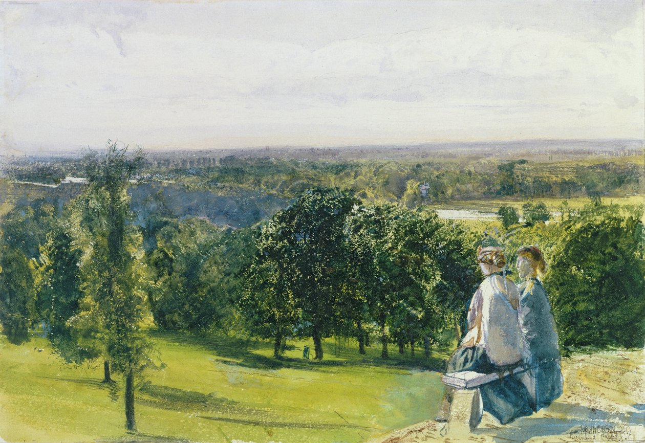Dans Richmond Park, c.1869 - John William Inchbold