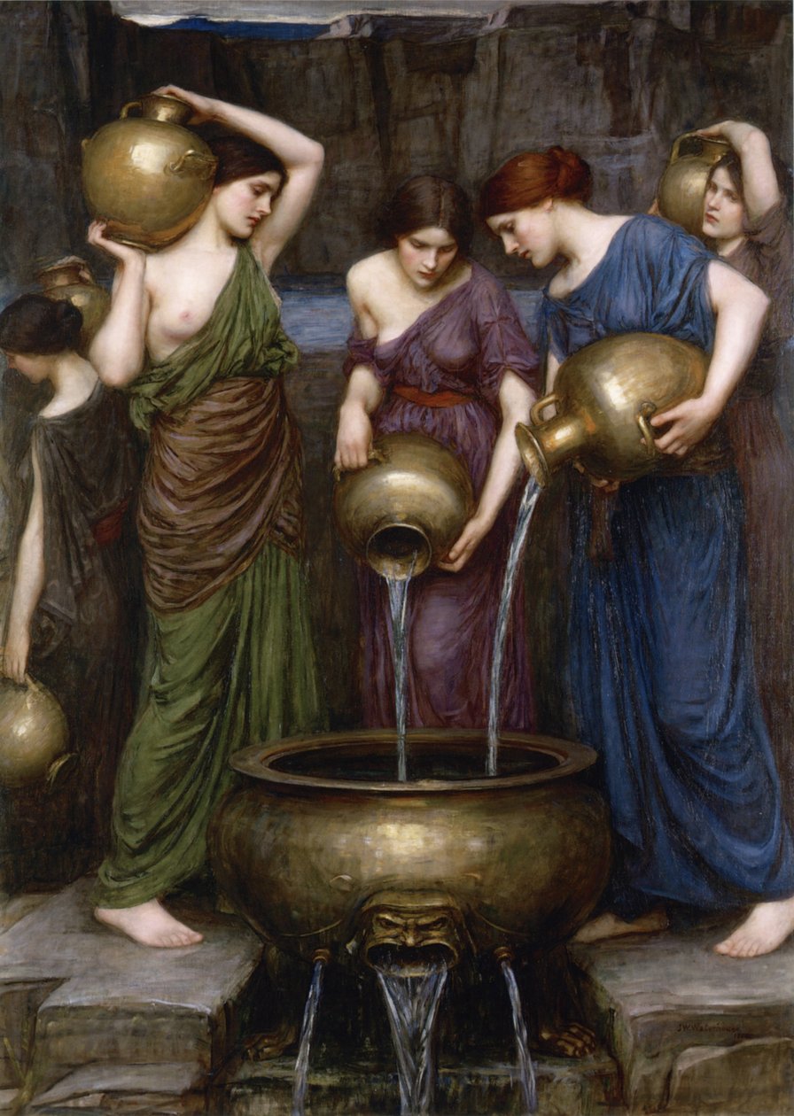 Les Danaïdes - John William Waterhouse