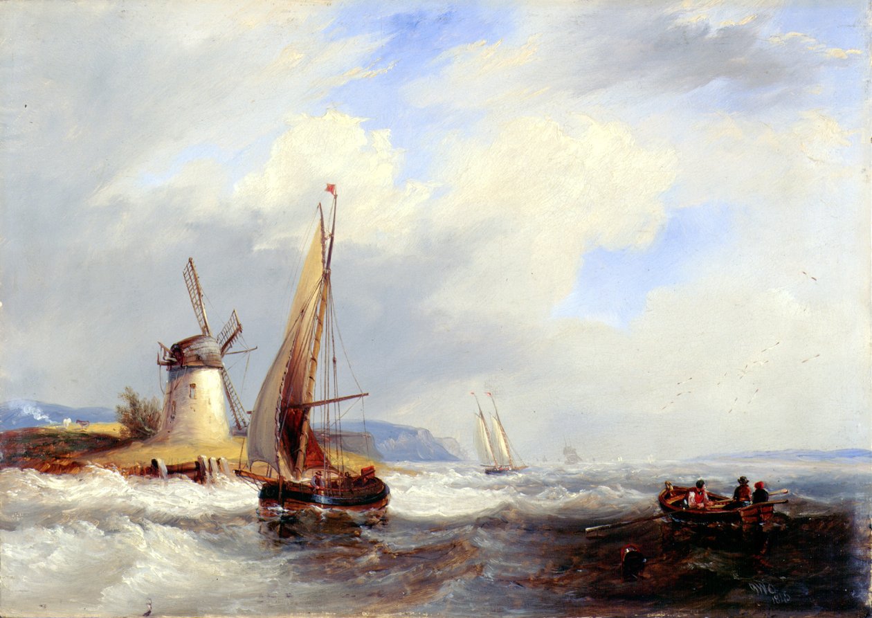 Scène côtière - John Wilson Carmichael