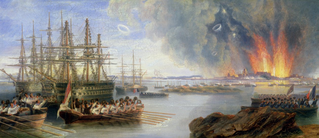 Le bombardement de Sébastopol, 1858 - John Wilson Carmichael