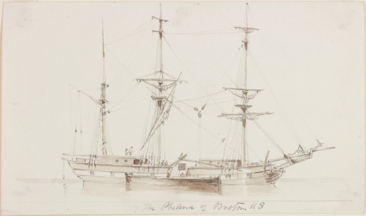 Le Philena de Boston US - John Wilson Carmichael