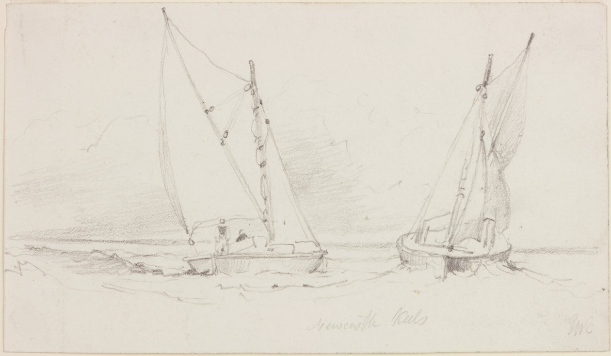 Deux Keels de Newcastle - John Wilson Carmichael