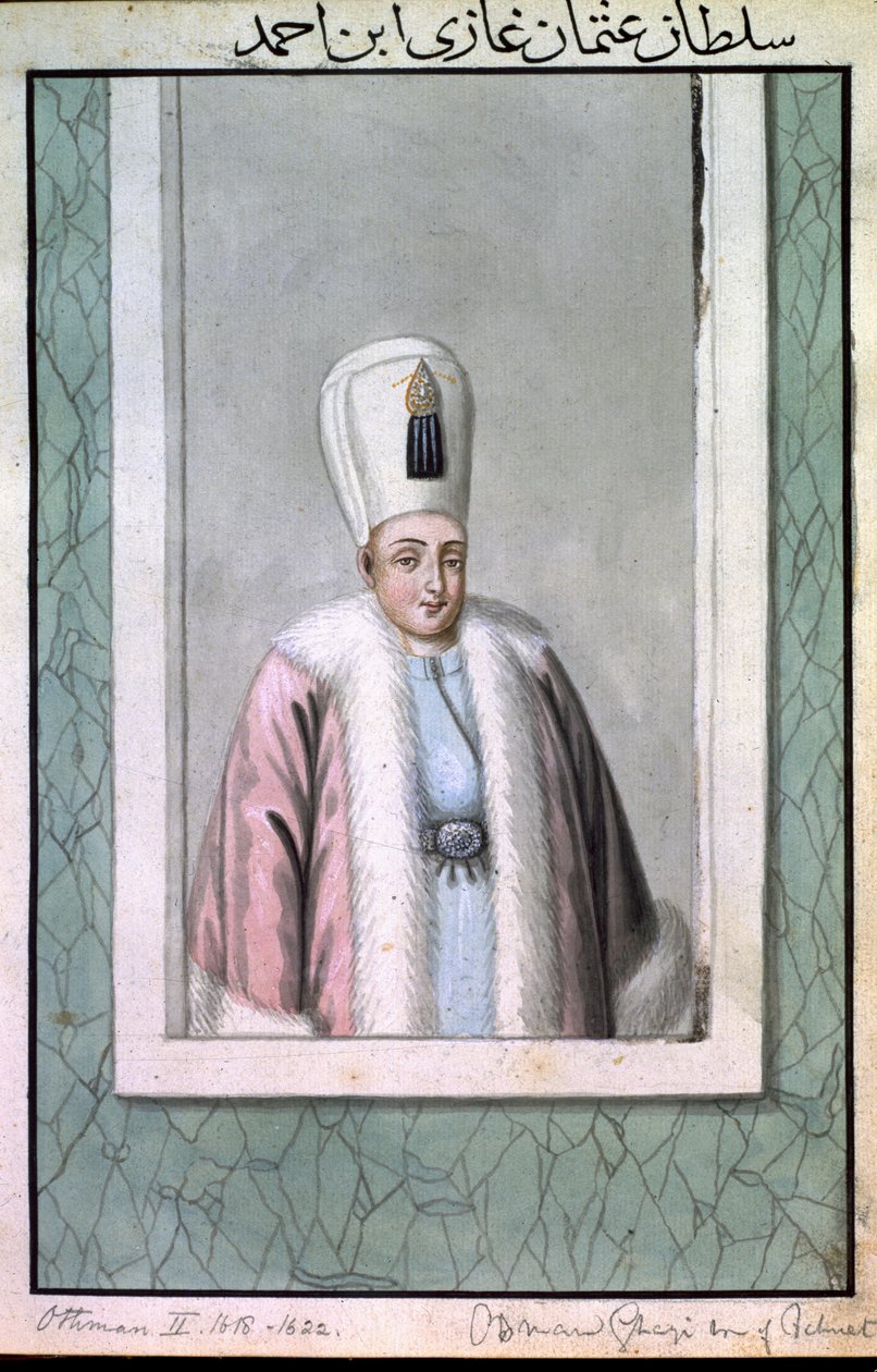 Othman (Osman) II (1603-22) Sultan 1618-22, de 