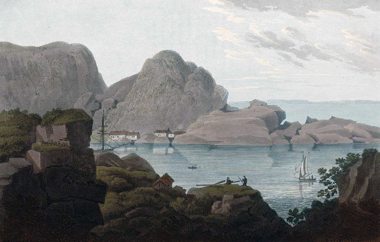 Îles de Heliesund et Hellisöe - John william Edy