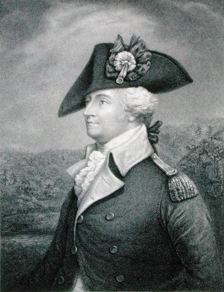Brigadier général Anthony Wayne (1745-96) gravé par John Francis Eugene Prud