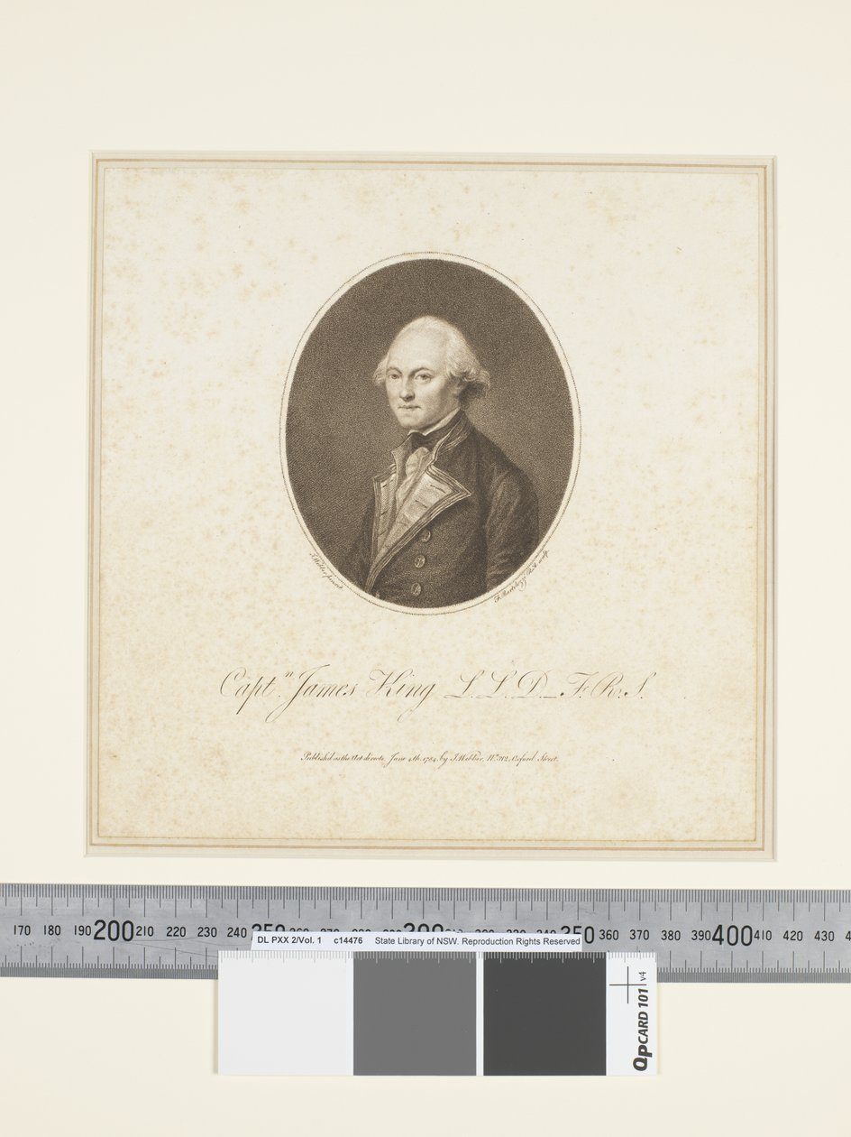 III. Capitaine James King, gravé par Francesco Bartolozzi (1727–1815), c.1773-84 - John (after) Webber