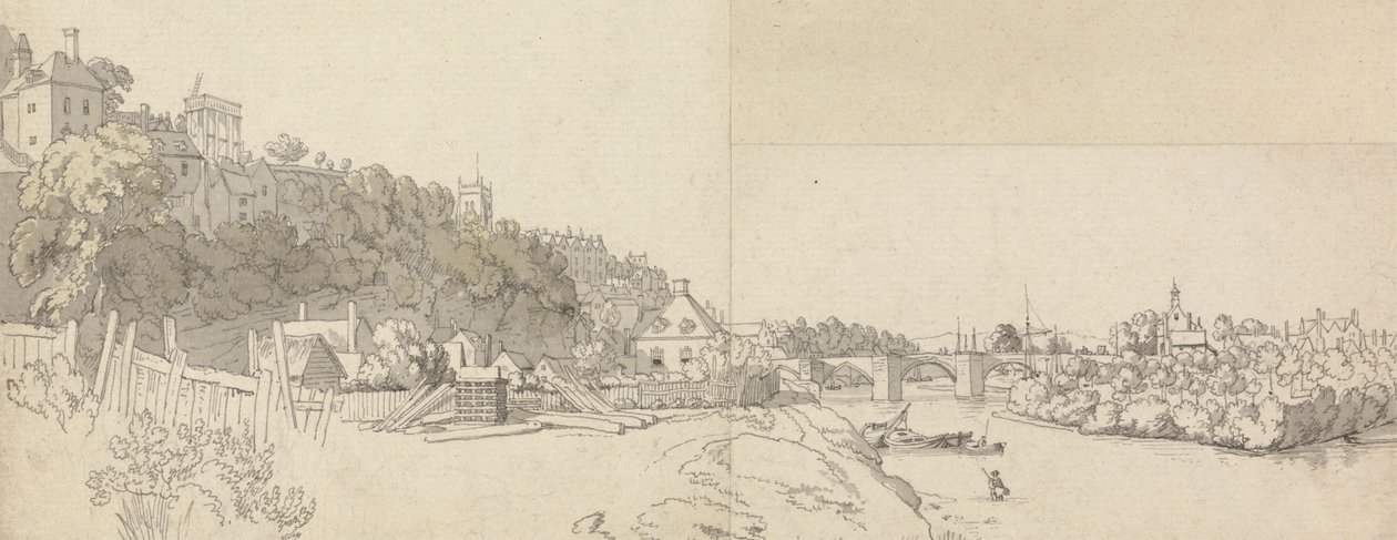 Une Ville Vue des Rives d