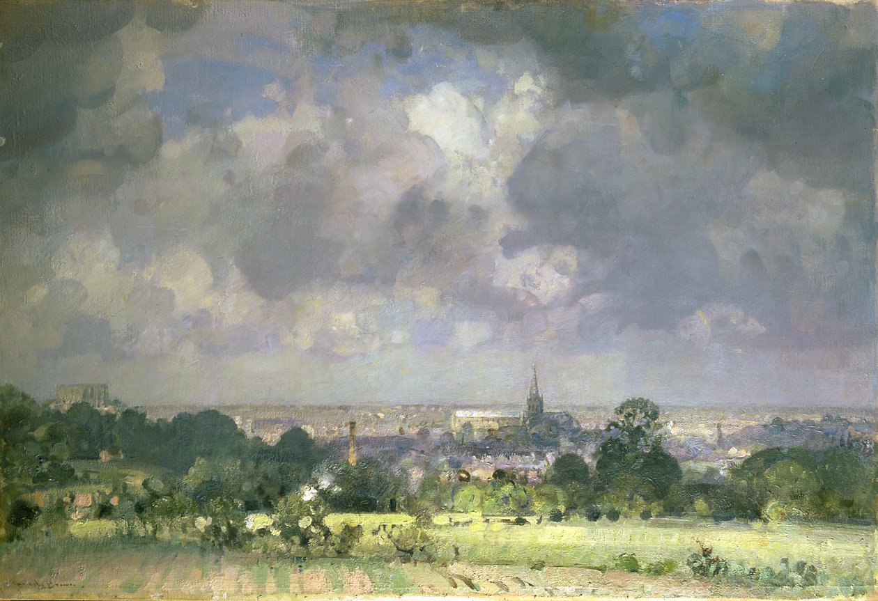 Vue de Norwich - John Alfred Arnesby Brown
