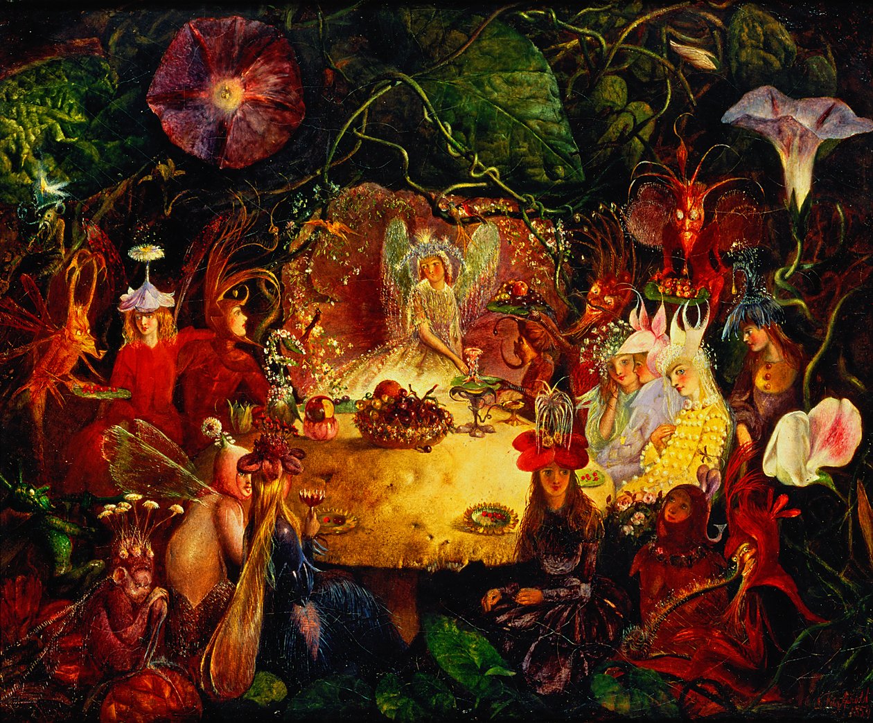 Le Banquet des Fées, 1859 - John Anster Fitzgerald