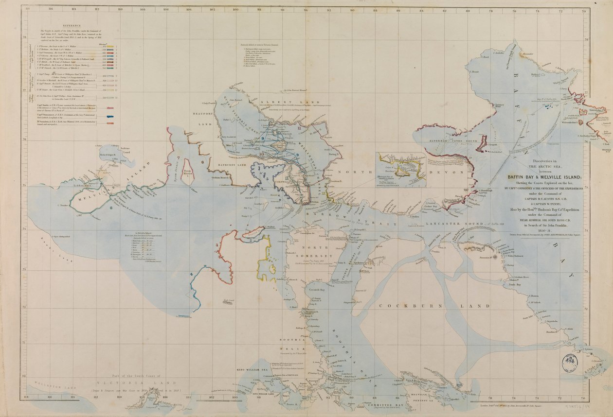 Plan agrandi de la baie d