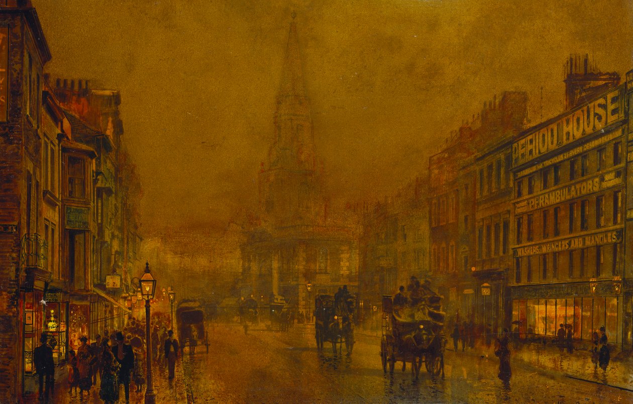 Rue Blackman, Borough - John Atkinson Grimshaw
