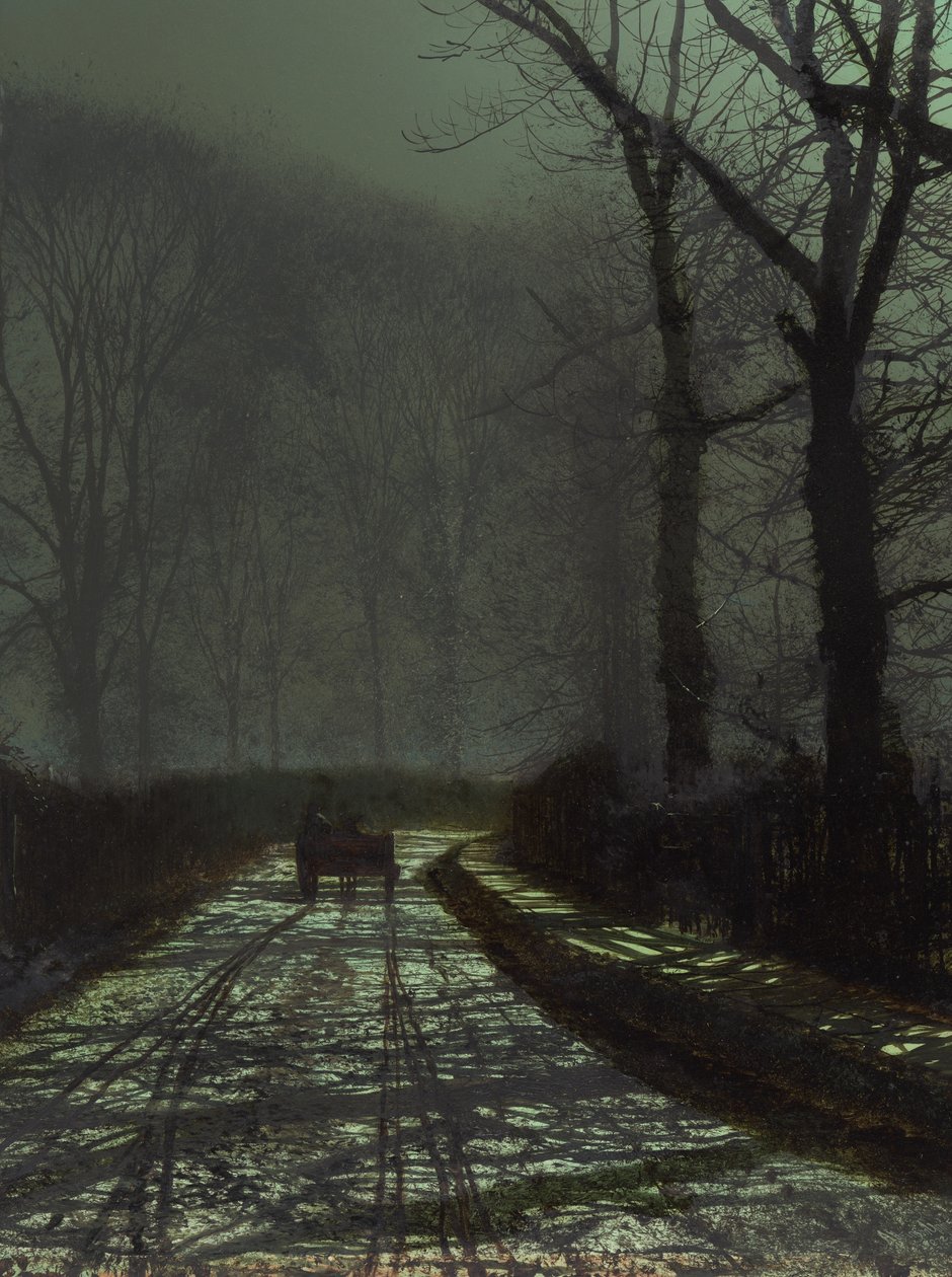 Scène de rue la nuit - John Atkinson Grimshaw