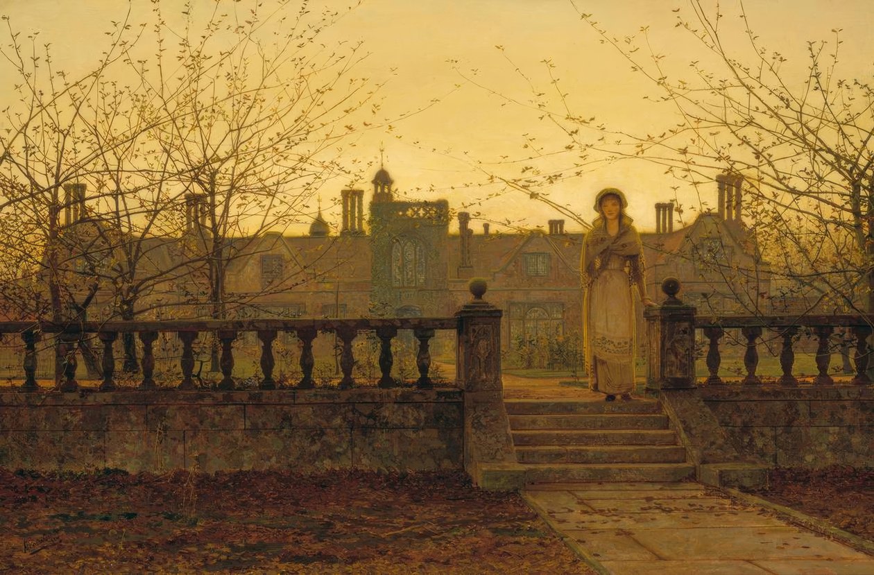 La Dame généreuse - John Atkinson Grimshaw