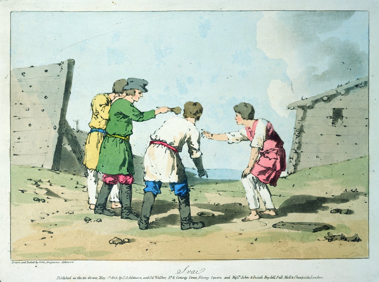 Svai Game, 1803 - John Augustus Atkinson