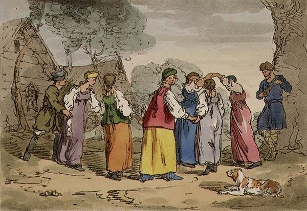 Amusements villageois, planche 82 du Volume III de 