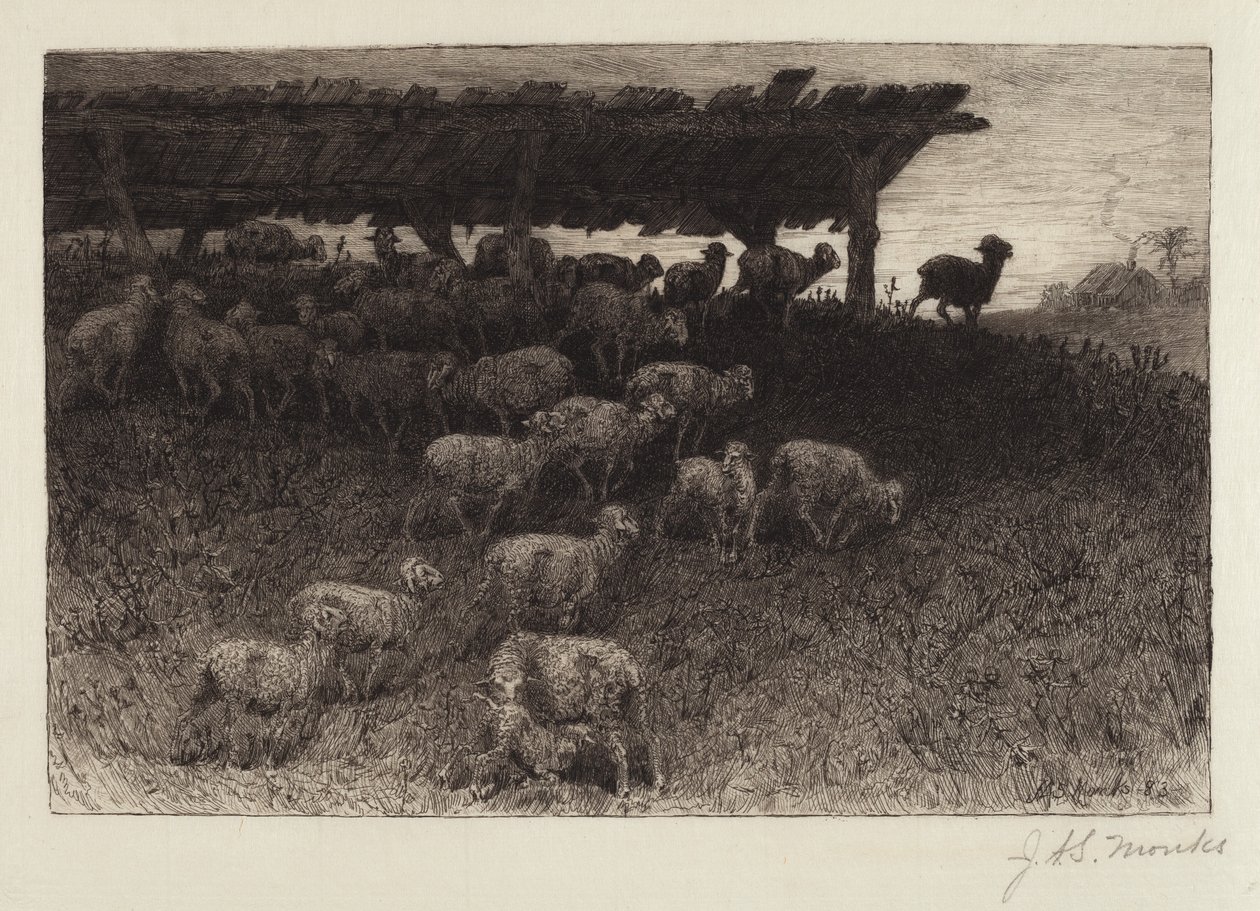 Crépuscule - John Austin Sands Monks