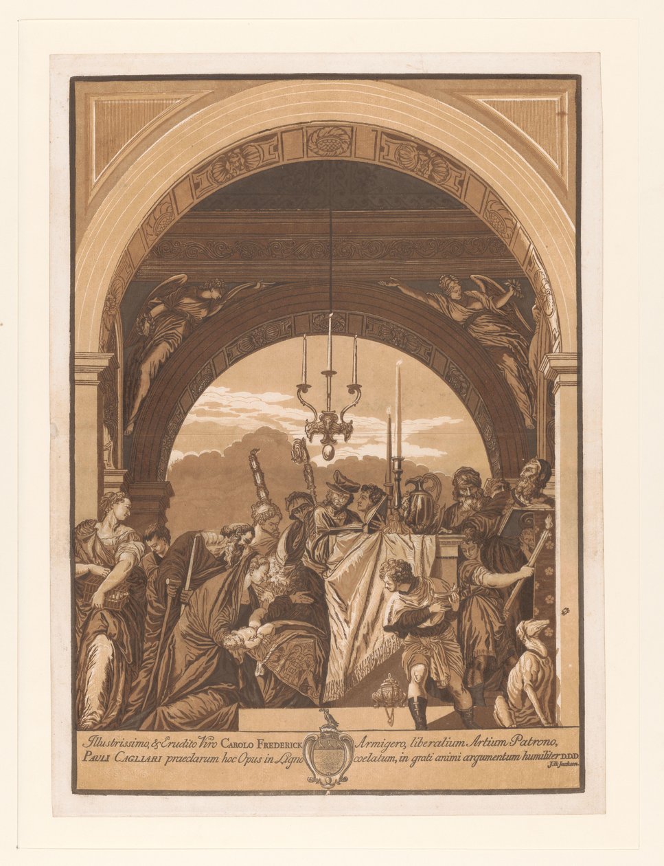 Présentation du Christ au temple - John Baptist Jackson