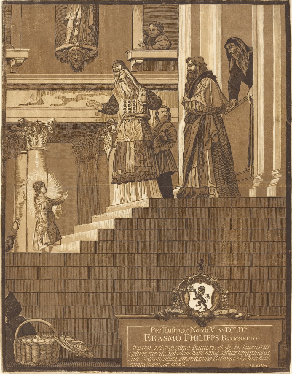 Présentation de la Vierge au Temple - John Baptist Jackson