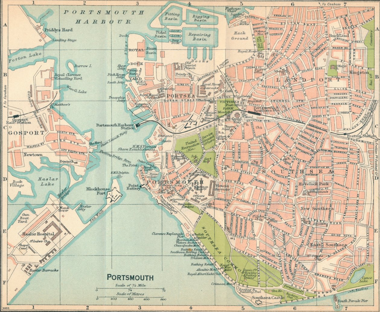 Portsmouth, 20e siècle - John Bartholomew