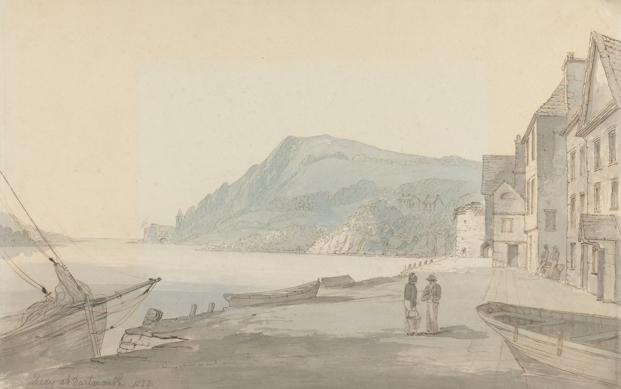 Quai à Dartmouth - John Baverstock Knight