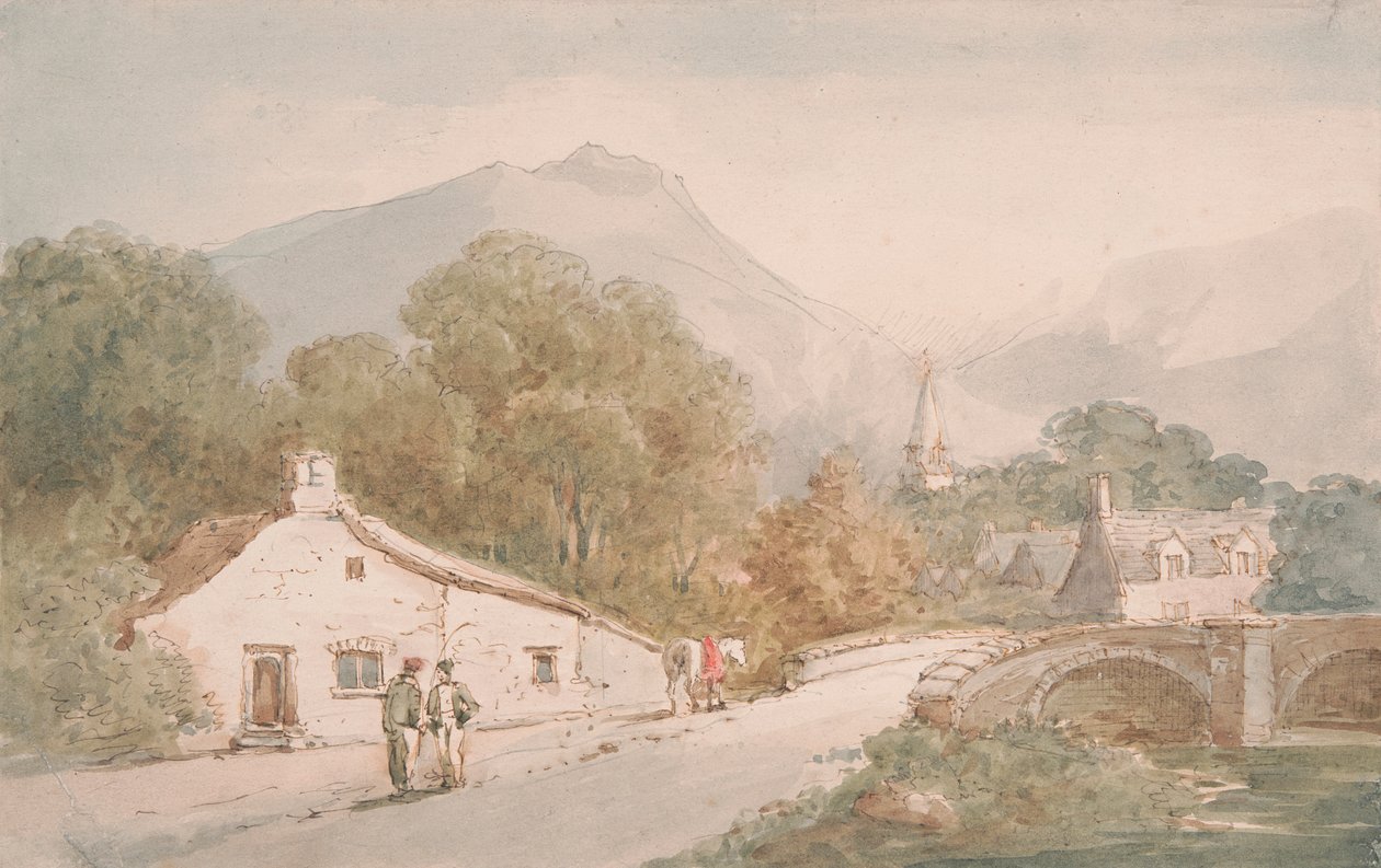 Moulin de Tyn Dhu, Nord du Pays de Galles - John Baverstock Knight