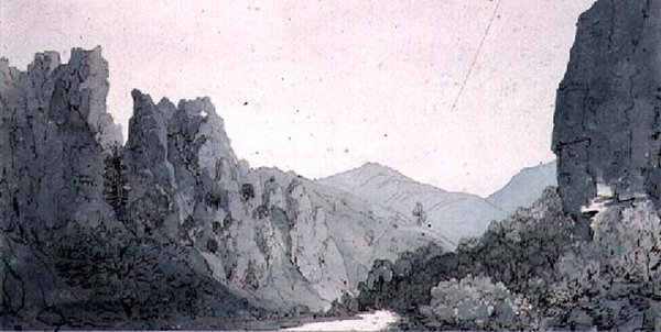 Dovedale, Derbyshire - John Bavistock Knight