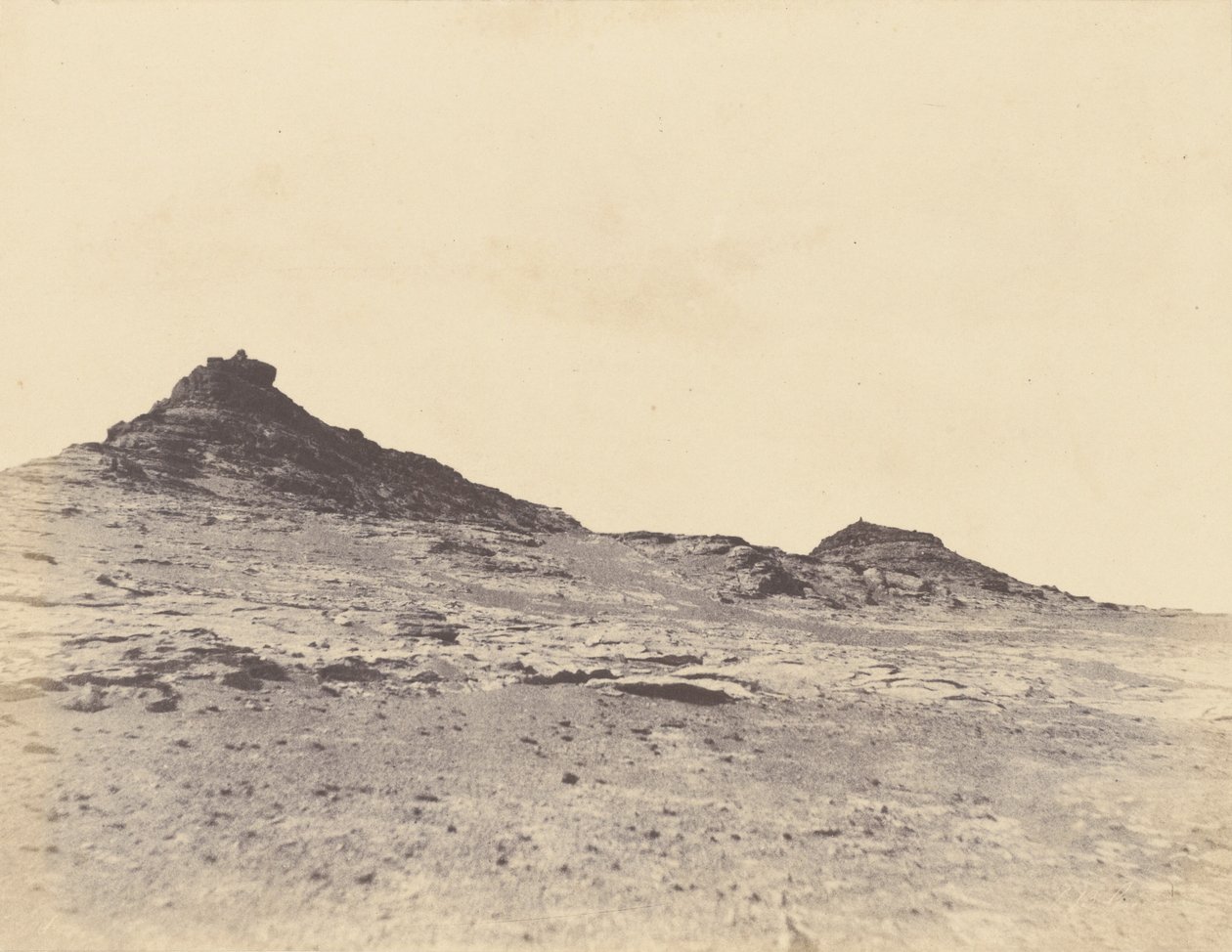 [Etudes de terrains près de Gebel Abousir, seconde cataracte] - John Beasley Greene