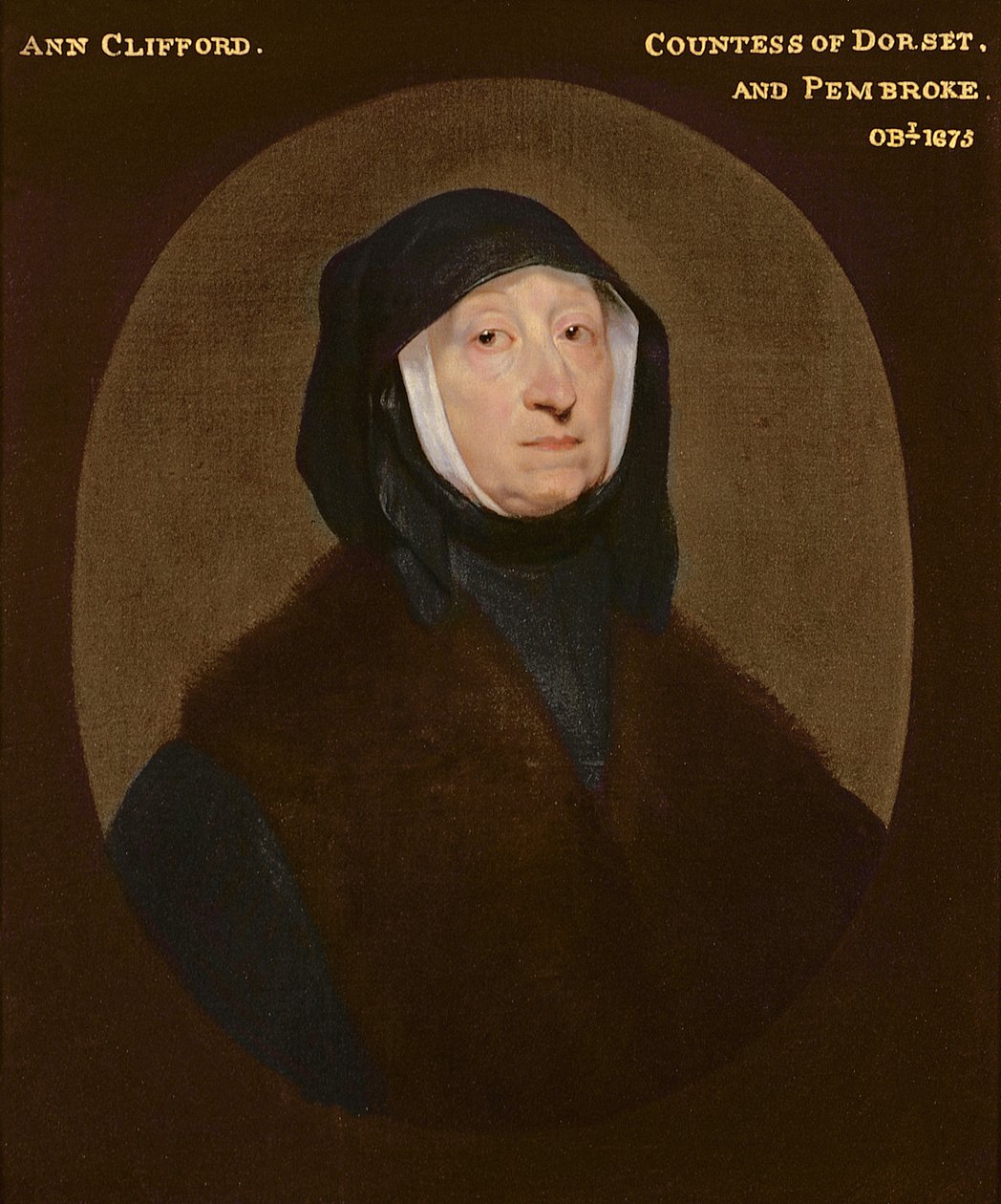 Lady Ann Clifford, comtesse de Dorset et de Pembroke (d.1675) - John Bracken
