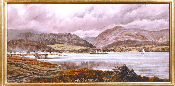 Quai de Brodick, 20 août 1886 - John Brett