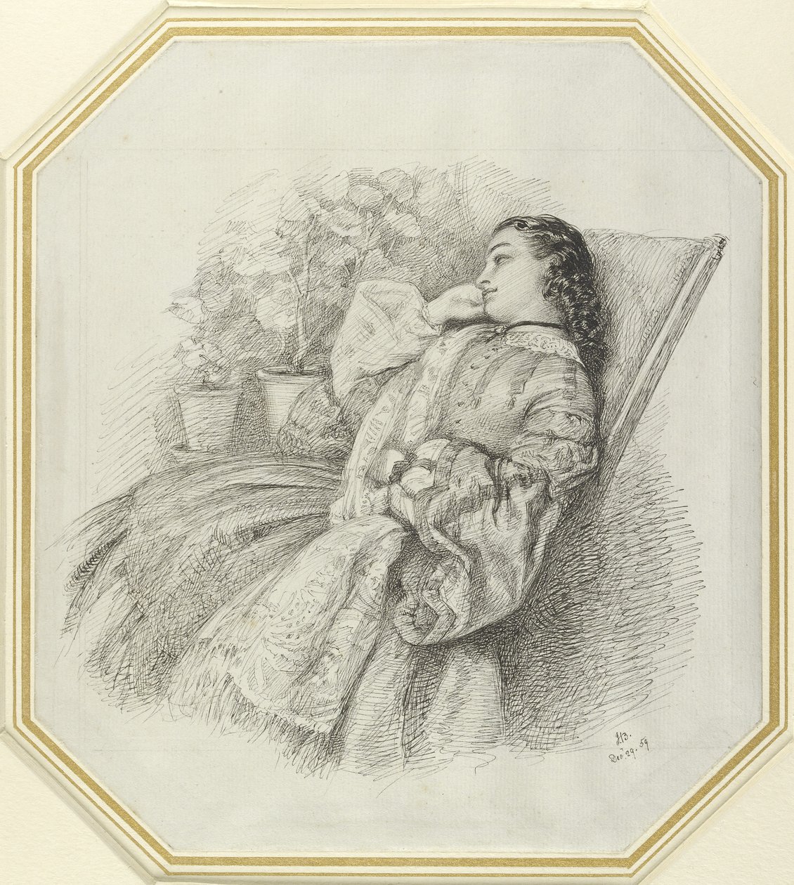 Georgina Hannay, 1859 - John Brett
