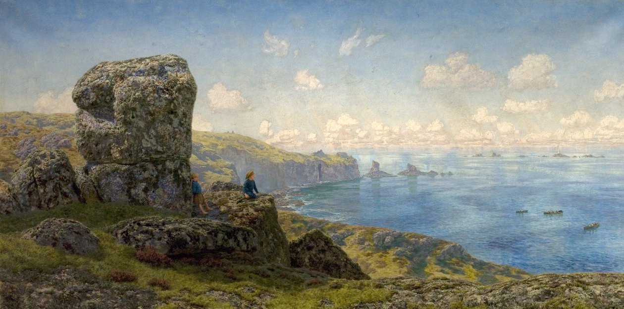 Perspectives Dorées, Puits de Sainte Catherine, Lands End, Cornouailles - John Brett