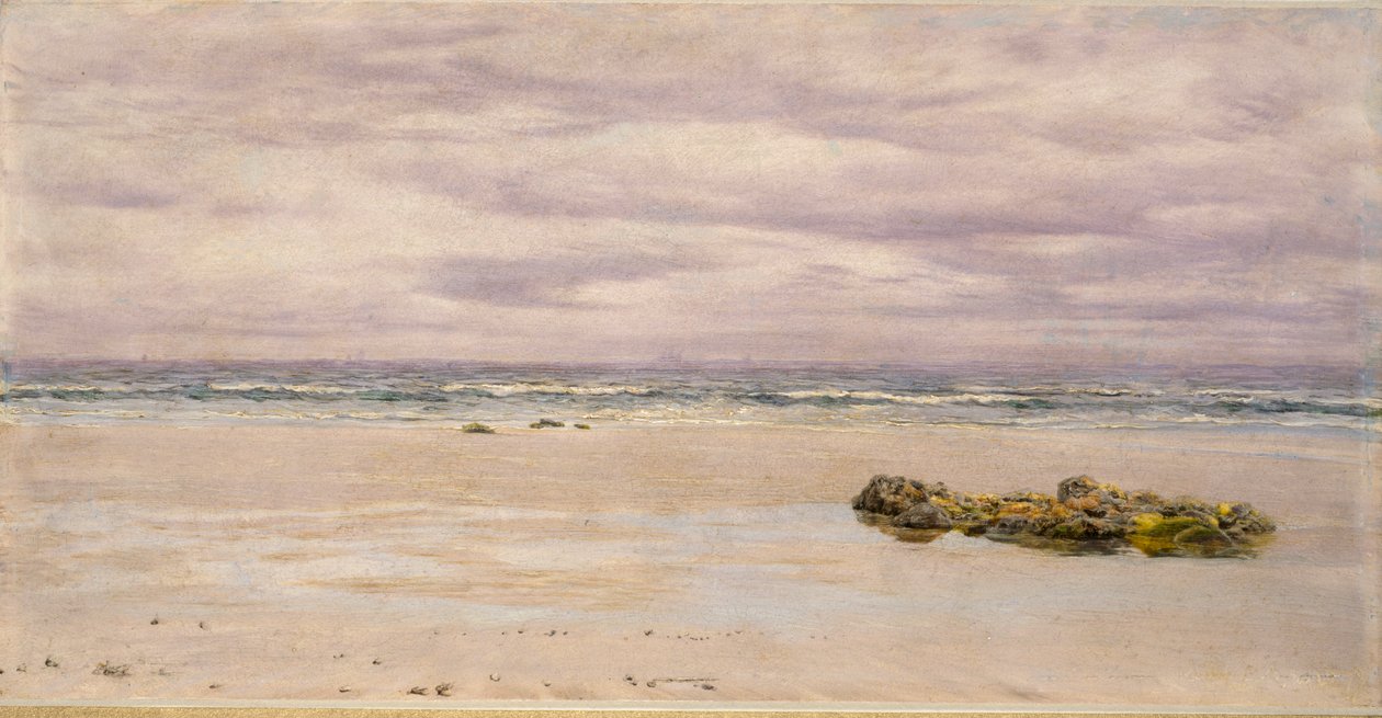 Kennack Sands, Cornwall, à marée basse - John Brett