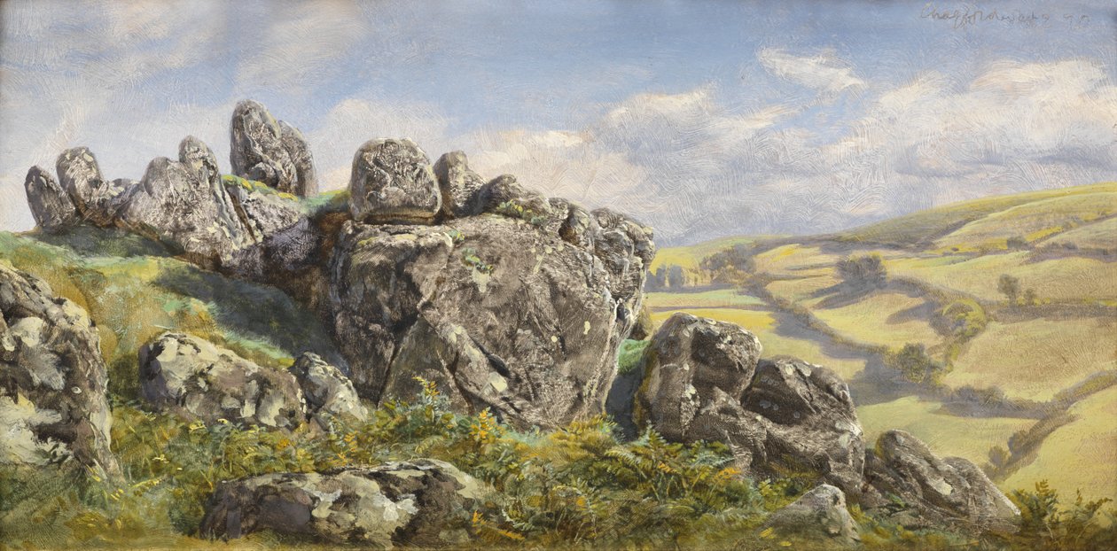 Étude pour Chagford - John Brett