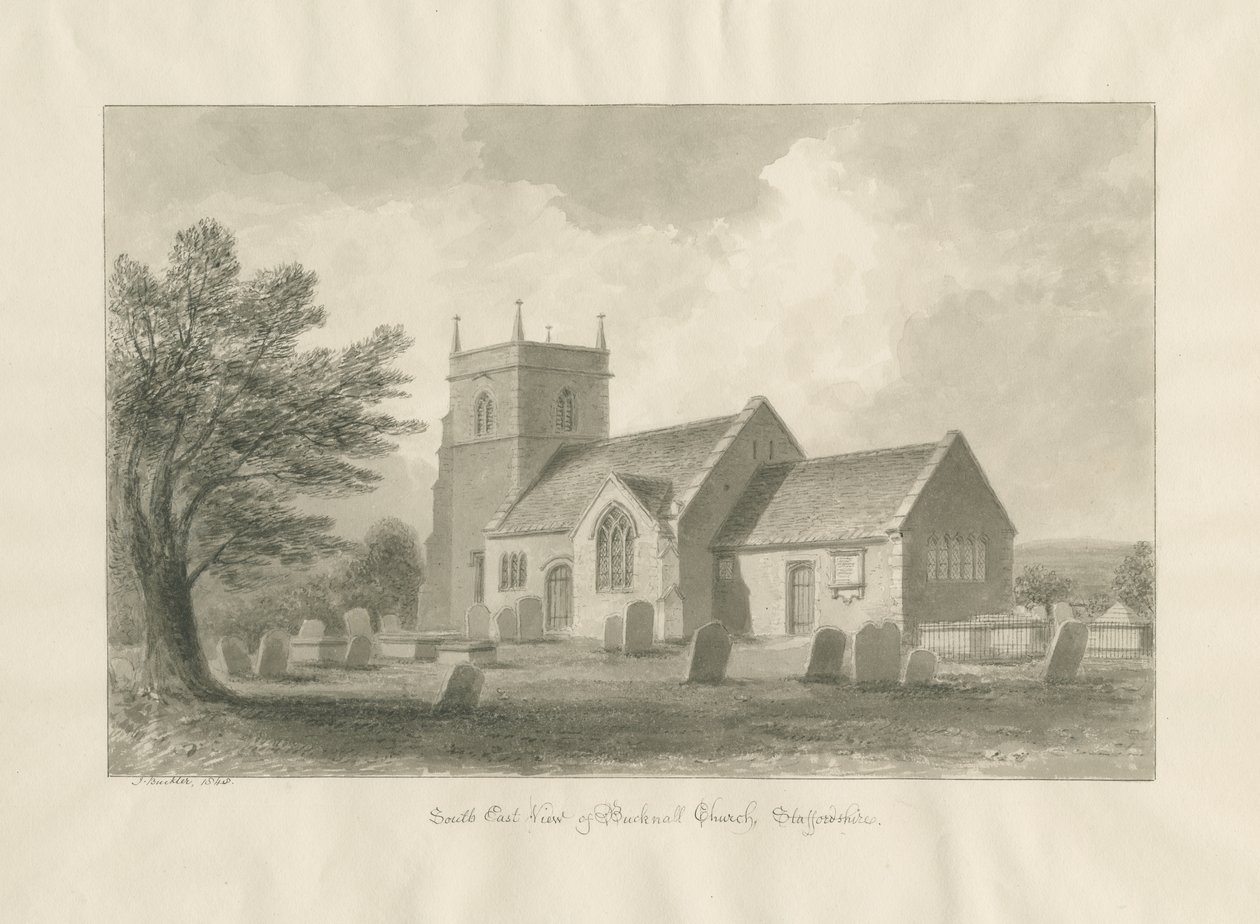 Église de Bucknall - John Buckler