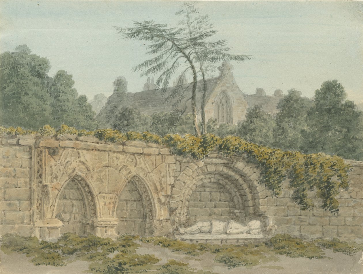 Burton-upon-Trent - Abbaye - John Buckler