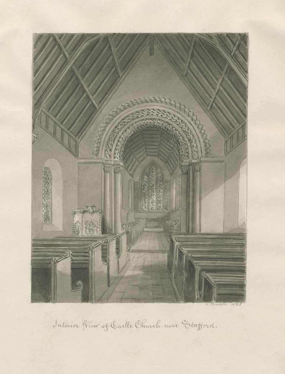 Église du Château - Intérieur de l