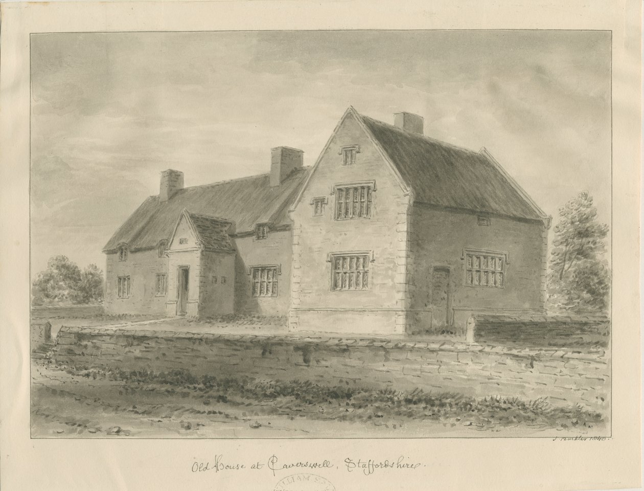 Caverswall Village - Vieilles Maisons - John Buckler