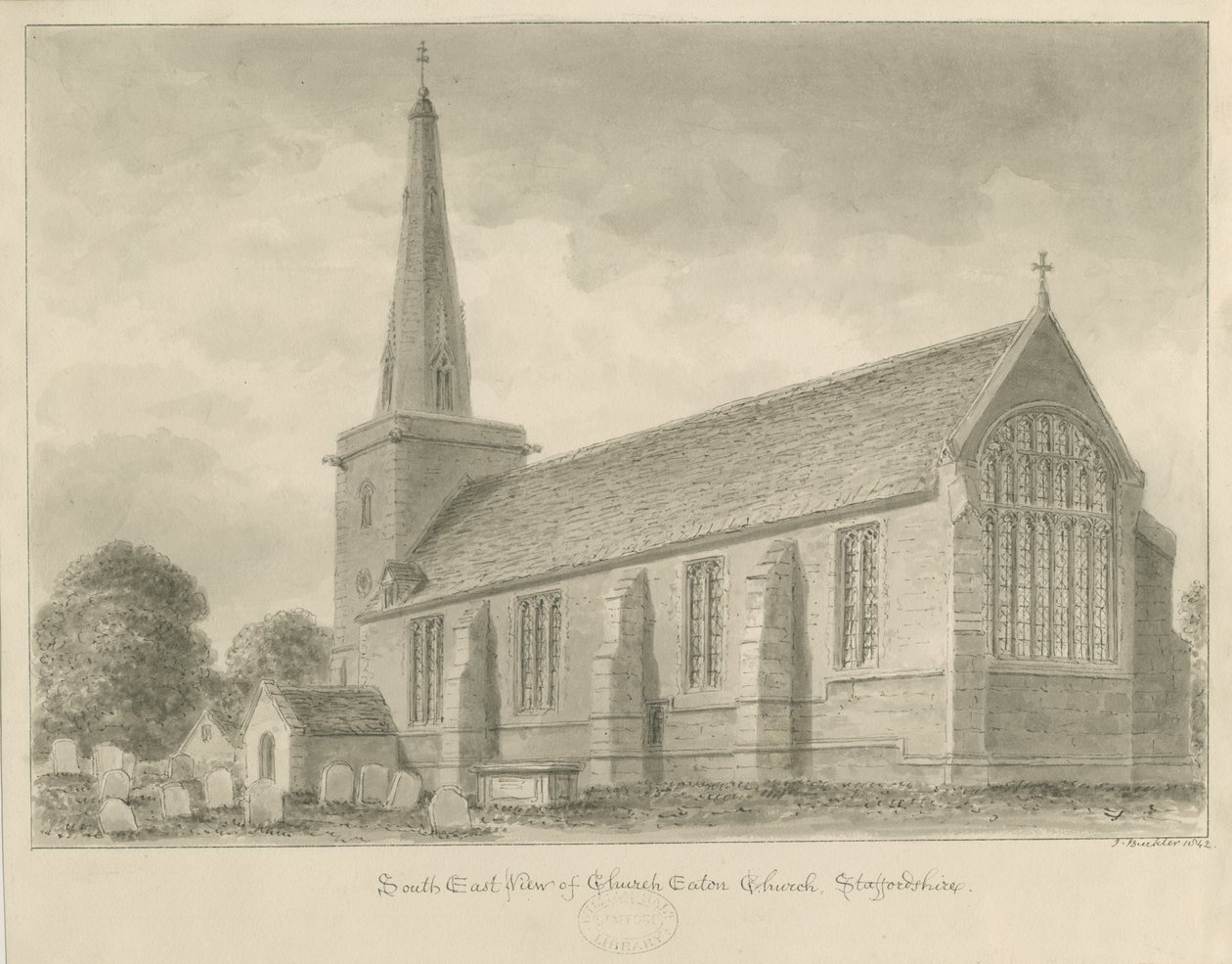Église de Church Eaton - John Buckler