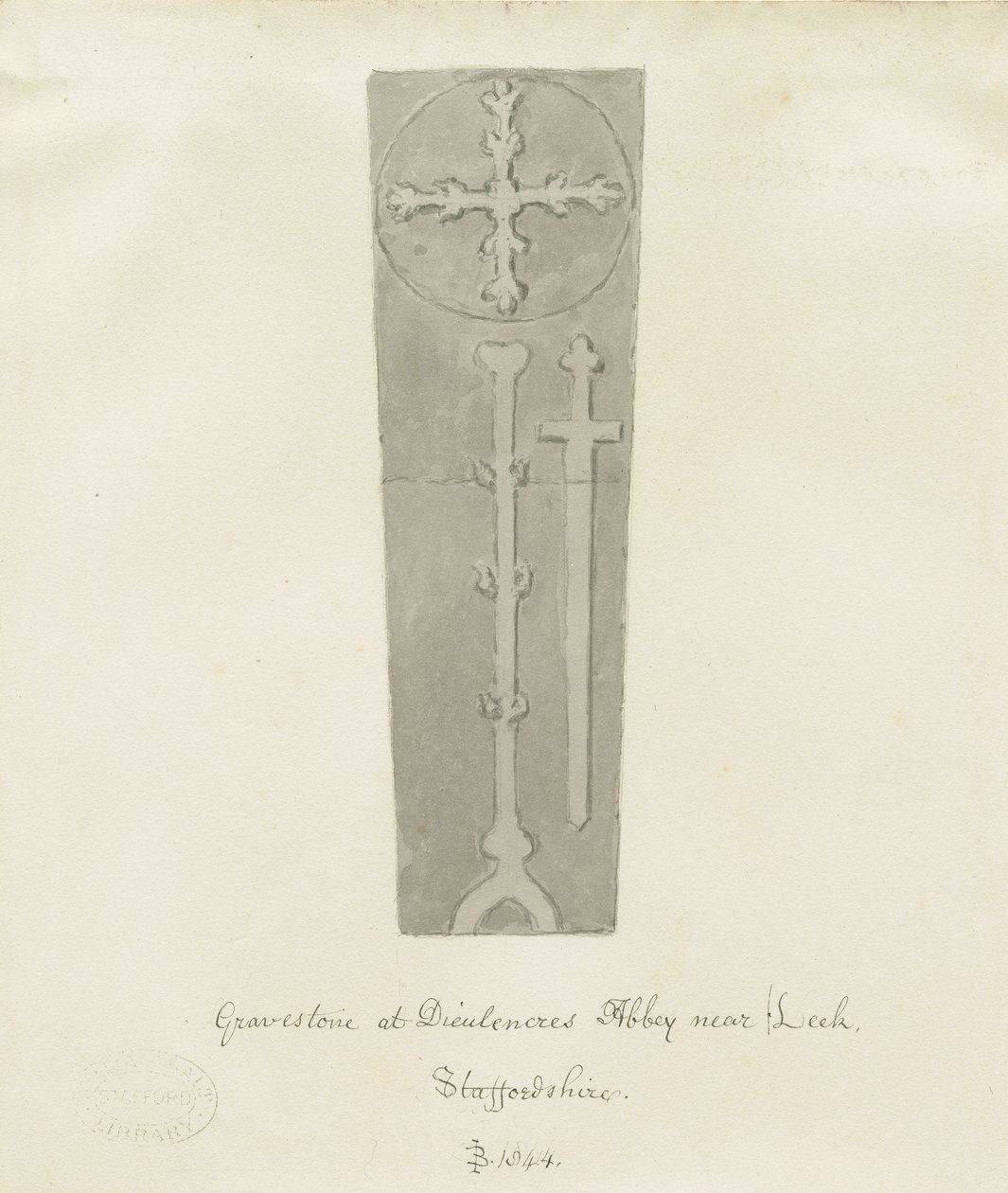 Abbaye Dieulacres - John Buckler