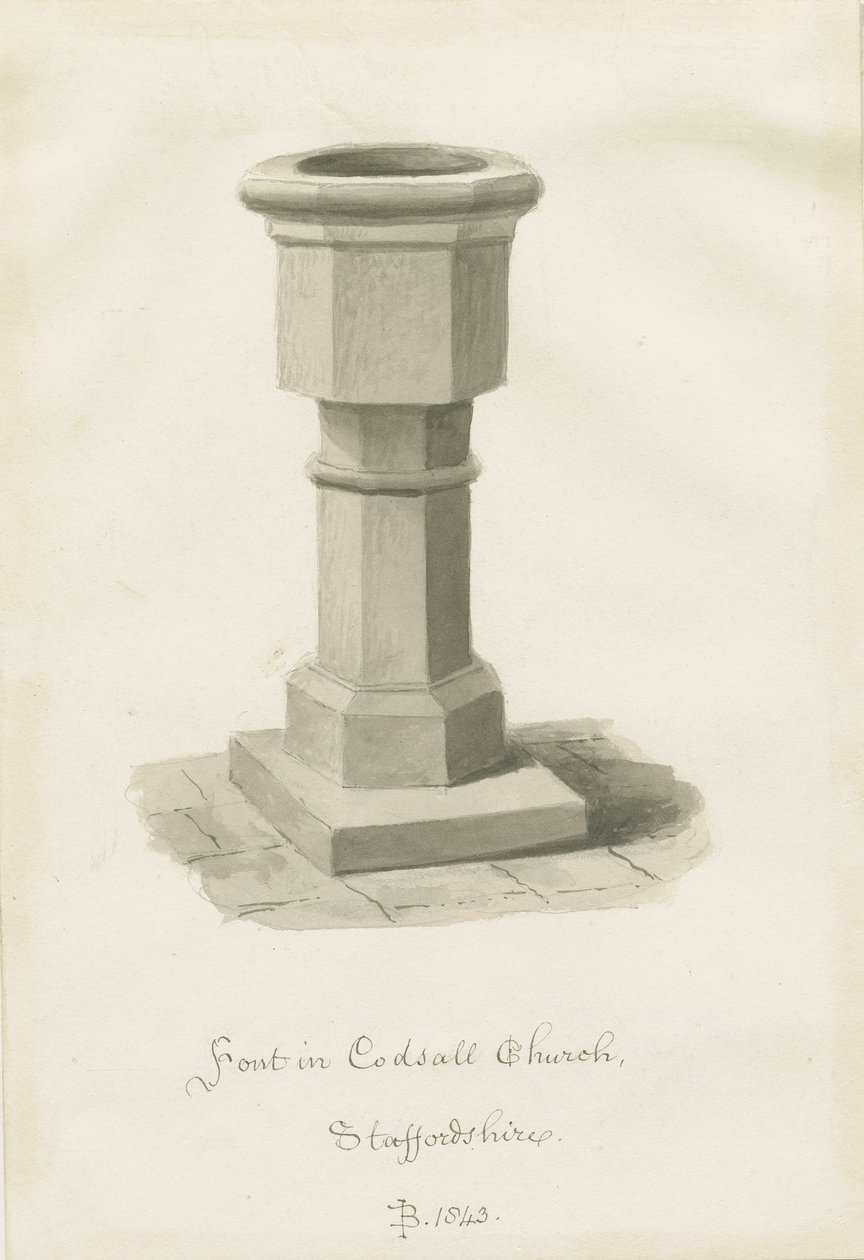 Fonts baptismaux dans l