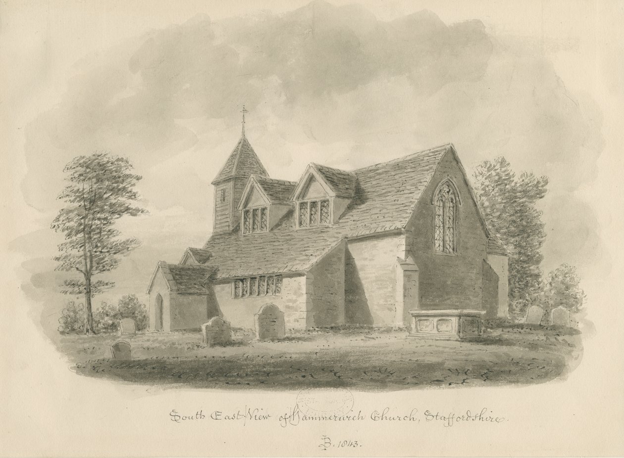 Église de Hammerwich - John Buckler