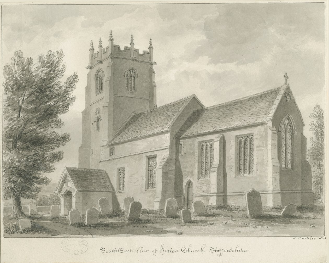 Église de Horton - John Buckler