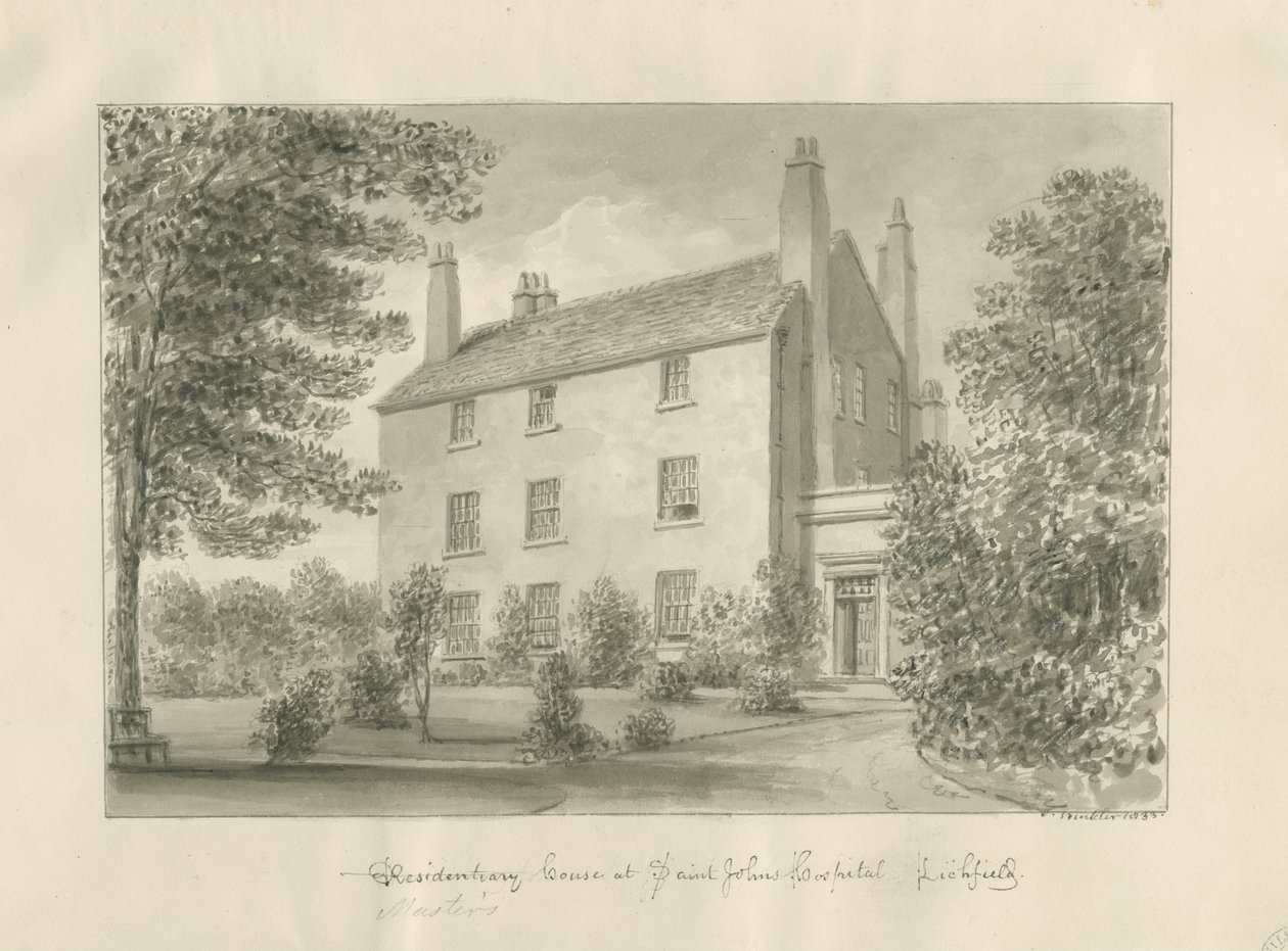 Lichfield - Maison du maître à l