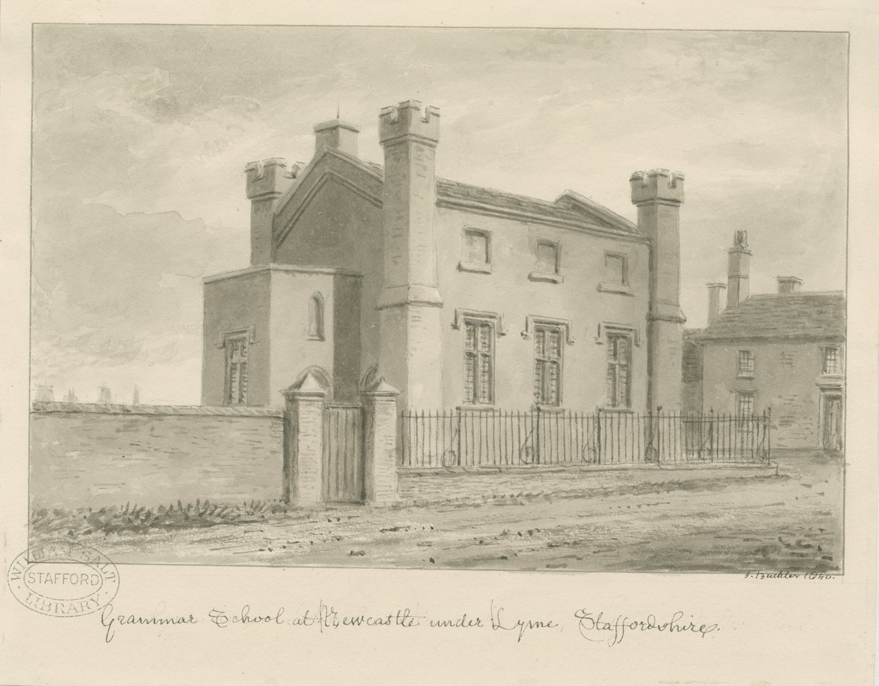 Newcastle-under-Lyme - École secondaire - John Buckler