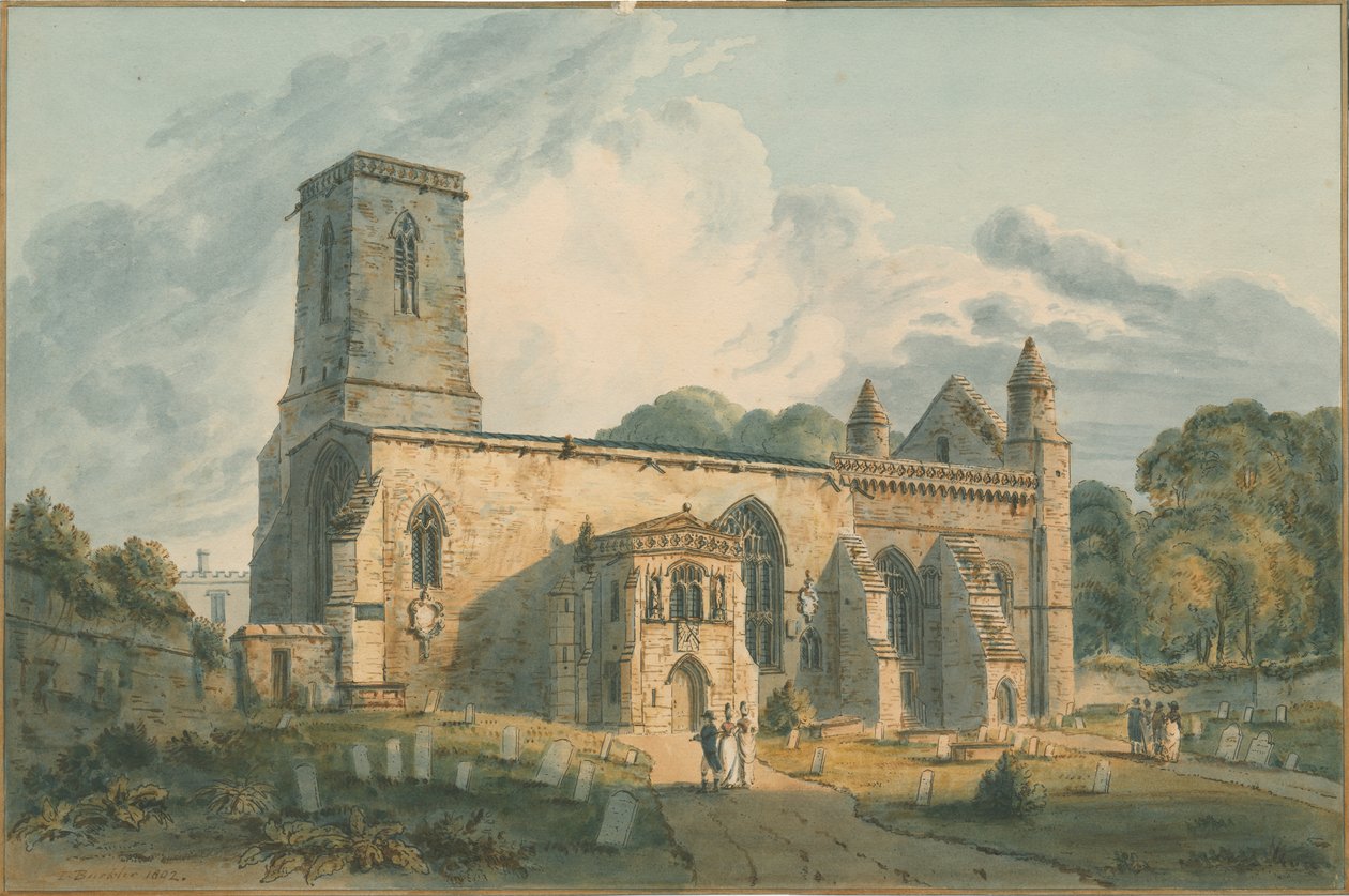 Oxfordshire - Église Saint-Pierre et Saint-Paul, 1802 - John Buckler